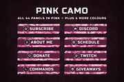 Camo Twitch & Kick Panels, an Object Graphic by Gear Store (Thumbnail 11 of 11)