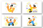 10 Smart Glasses Augmented Reality, a Technology Illustration by denayunebgt (Thumbnail 3 of 4)