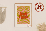Groovy. Retro collection, an Illustration by EasyArt (Thumbnail 4 of 9)