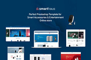 Leo Smarthaus - Smart Devices & Ente, a Bootstrap Template by LeoTheme (Thumbnail 2 of 12)