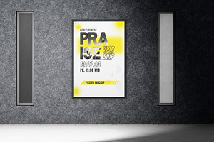 POSTER MOCKUP, an Advertising Mockup by safrizalstudio