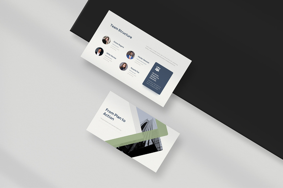 Business Plan Google Slides, a Presentation Template by New Coral Design (Photo 5 of 6)
