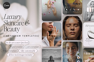 BONNIE | Luxury Instagram Templates, a Templates & Theme by Anella Creative