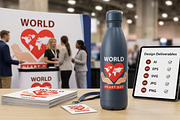 World Heart Day Global Health, a Healthcare Illustration by Saba Vector (Thumbnail 2 of 3)