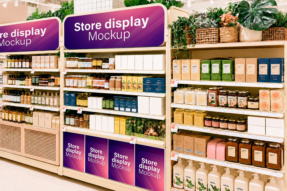 Store Display Mockup Pack, an Advertising Mockup by McLittle Stock (Photo 14 of 19)