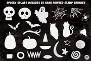 Halloween Stamp Brushes - Photoshop, a Brush Add-On by INKY STAMP BRUSHES (Thumbnail 2 of 10)