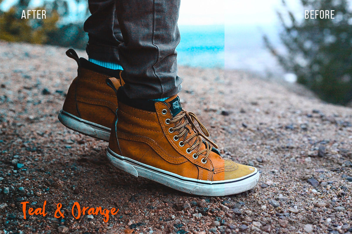 TEAL & ORANGE Lightroom presets preview 3