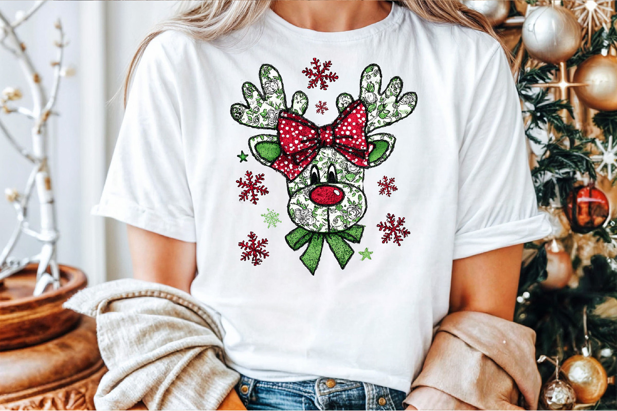 Coquette Green Millennial Christmas, an Illustration by Sublimation Artist (Photo 8 of 9)