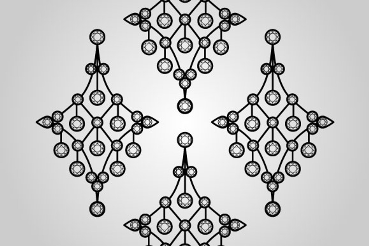 25 Chandelier Elements (Vector) preview 3
