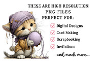 Whimsical Purple Easter Clipart, an Illustration by OK Design (Thumbnail 4 of 6)