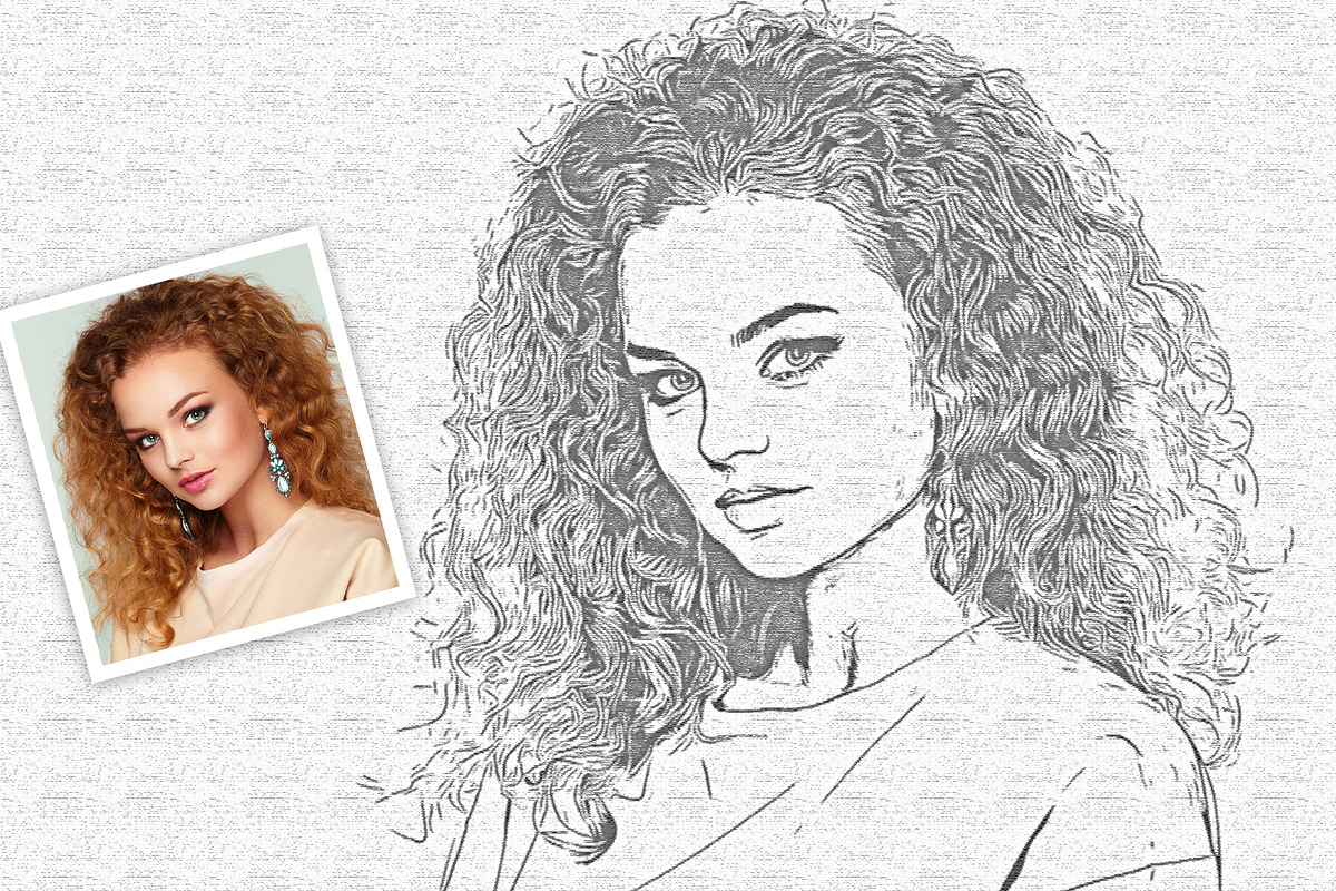 Old Sketch Art Effect, an Action Add-On by DesignCave (Photo 3 of 5)