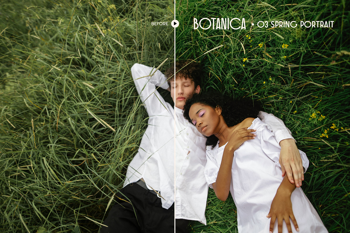 Botanica Portrait Lightroom Presets, a Preset Add-On by Presetrain Co. (Photo 2 of 8)