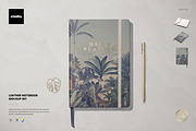 Leather Notebook Mockup Set, a Merchandise Mockup by creatsy5 (Thumbnail 1 of 10)