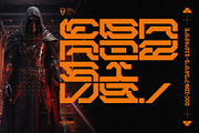 NCL BRAYQOSE - Cyberpunk Font, a Sans Serif Font by Enxyclo Studio (Thumbnail 4 of 13)