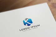 k letter logo, a Branding & Logo Template by vectplus (Thumbnail 2 of 2)