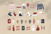 Winter boho decoration elements, a Decorative Illustration by essskina (Thumbnail 3 of 11)