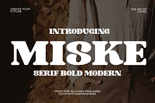 Miske – Modern Bold Serif