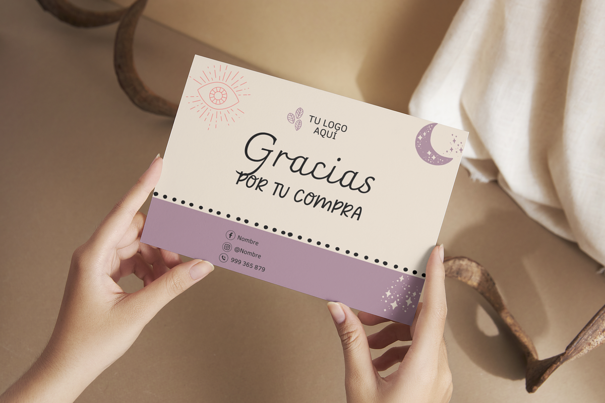 Business thank you card, a Card Template by JoDiFe (Photo 1 of 6)