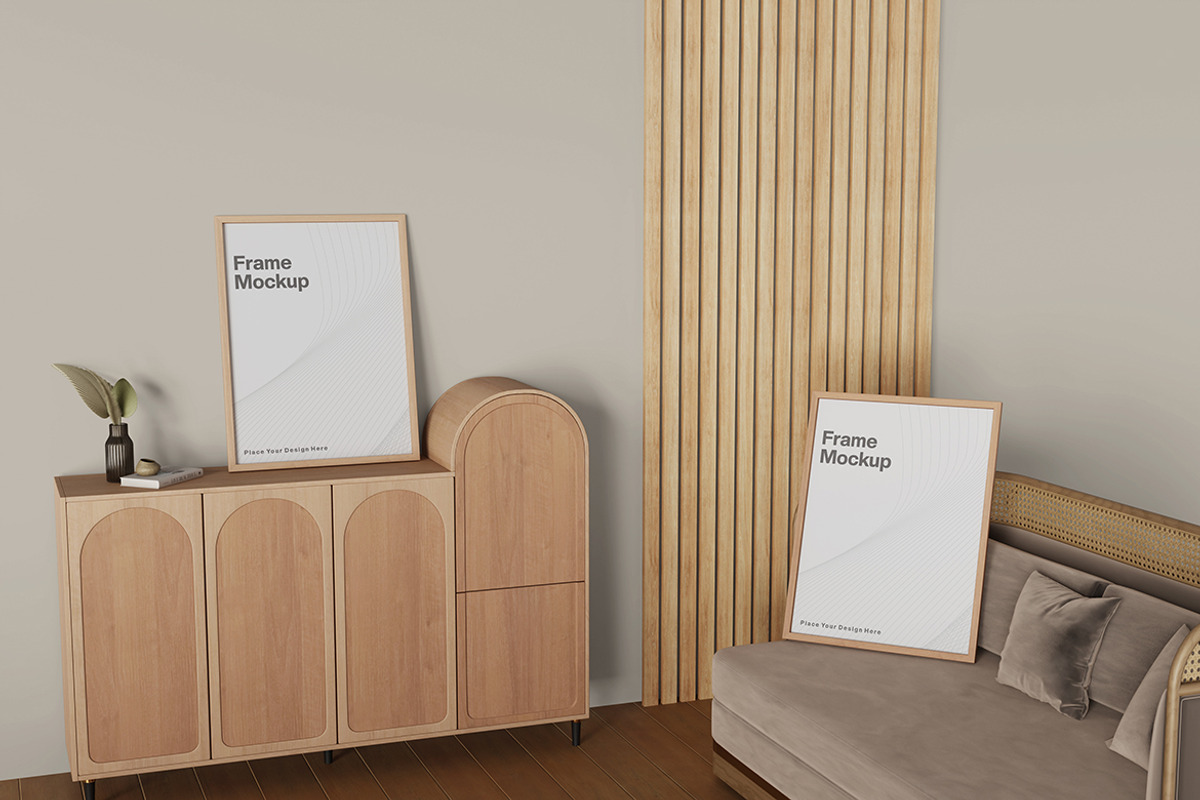 Frame Mockup, a Product Mockup by Indah (Photo 4 of 6)