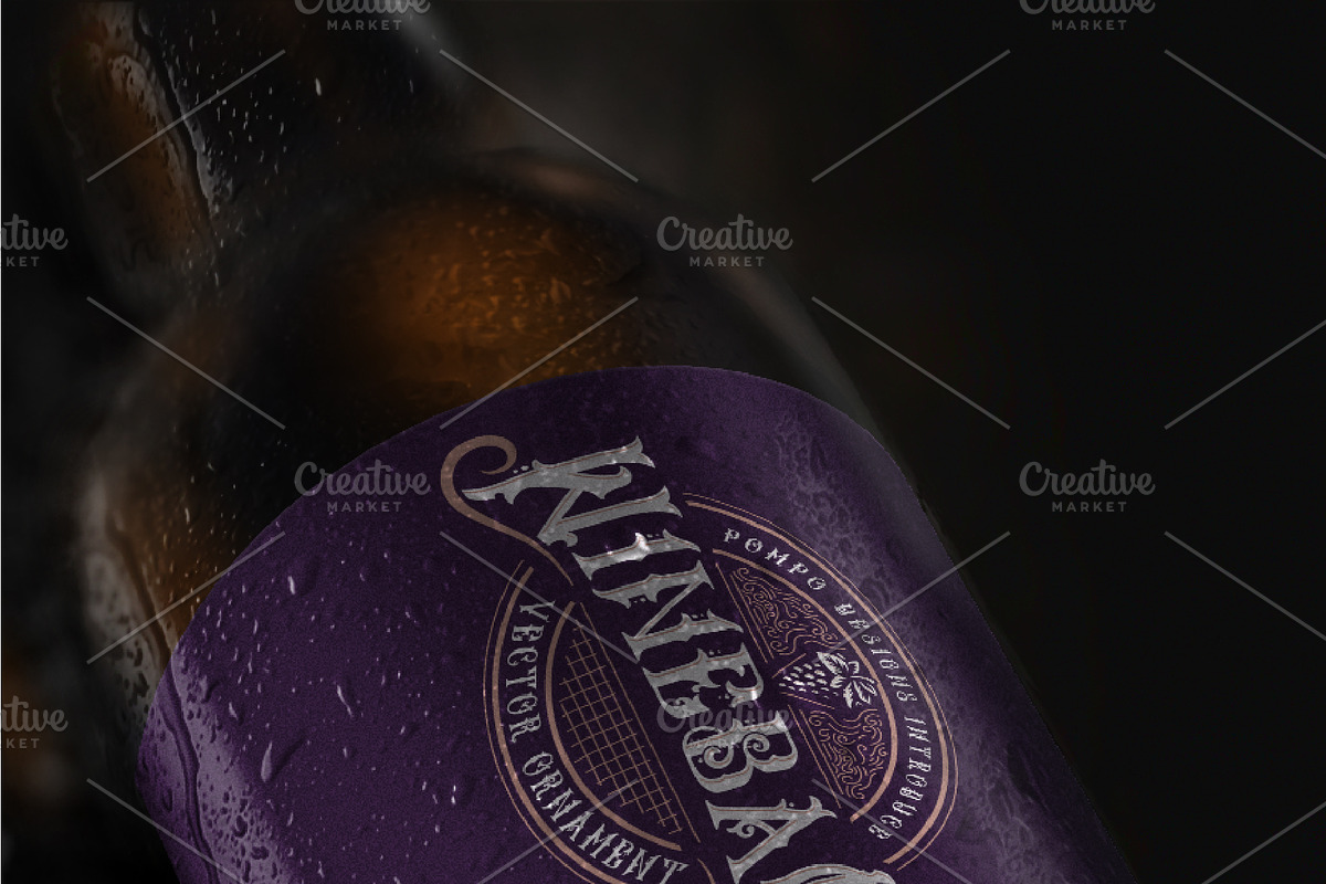Alphabeer Typeface+Ornament, a Serif Font by PompoCo (Photo 6 of 6)