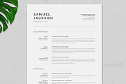 Resume/CV, a Resume Template by UX-group (Thumbnail 1 of 5)