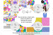 Happy Birthday Digital Paper, a Pattern Graphic by GlamArtZhanna (Thumbnail 4 of 4)