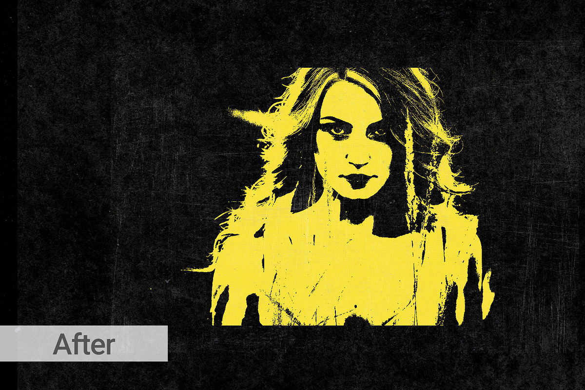 Threshold Halftone Photo Effect, a Layer Style Add-On by graphypix (Photo 3 of 13)