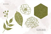 Isolated real flowers clipart set, an Object Graphic by The Graphic Parade (Thumbnail 9 of 14)