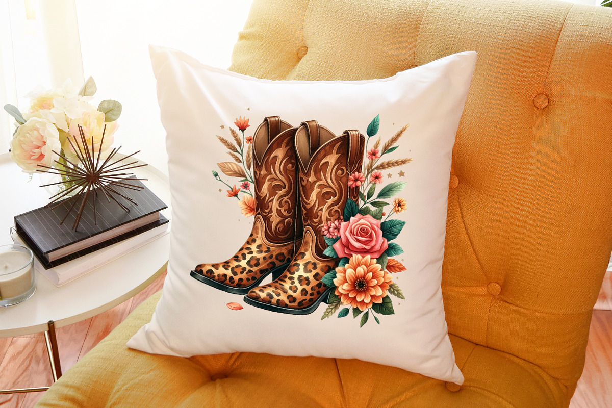 Leopard Western Fall Clipart, an Illustration by Sublimation Artist (Photo 6 of 6)