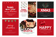Canva Christmas New Year Instagram, a Social Media Template by illycreative (Thumbnail 2 of 5)