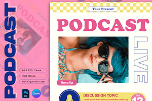 PODCAST | Poster Template