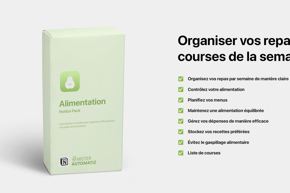 Template Alimentation, a Templates & Theme by MisterAutomatiz (Photo 1 of 4)