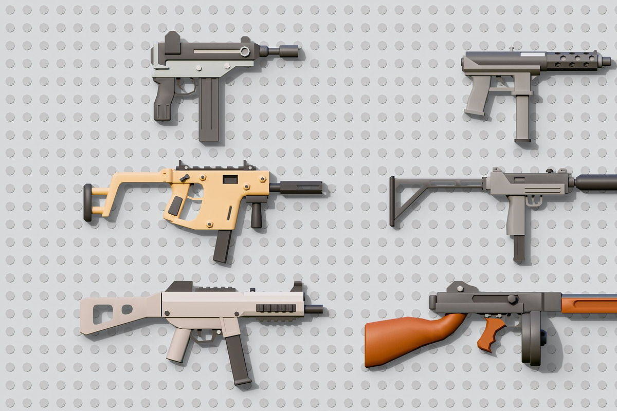 Weapons 2, an Object 3D Model by ithappy (Photo 8 of 32)