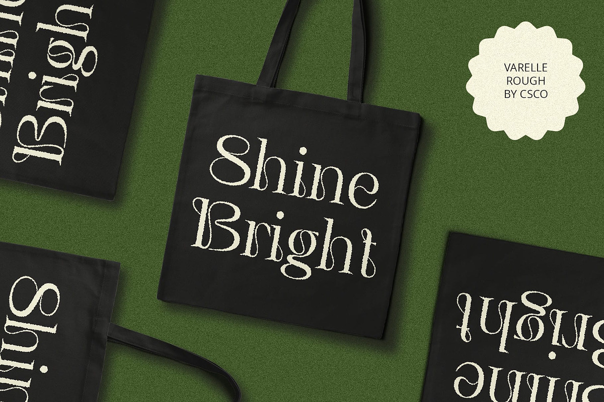 Varelle Rough, a Serif Font by Craft Supply Co. (Photo 6 of 8)