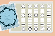 Boho brushes set with stamps, a Brush Add-On by Big Bundles Shop (Thumbnail 16 of 32)