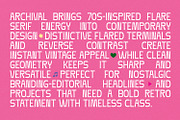 Archival, a Serif Font by Nathatype (Thumbnail 2 of 11)