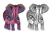 zen tangle animals and ornaments, a Decorative Illustration by Tierre3012 (Thumbnail 4 of 24)