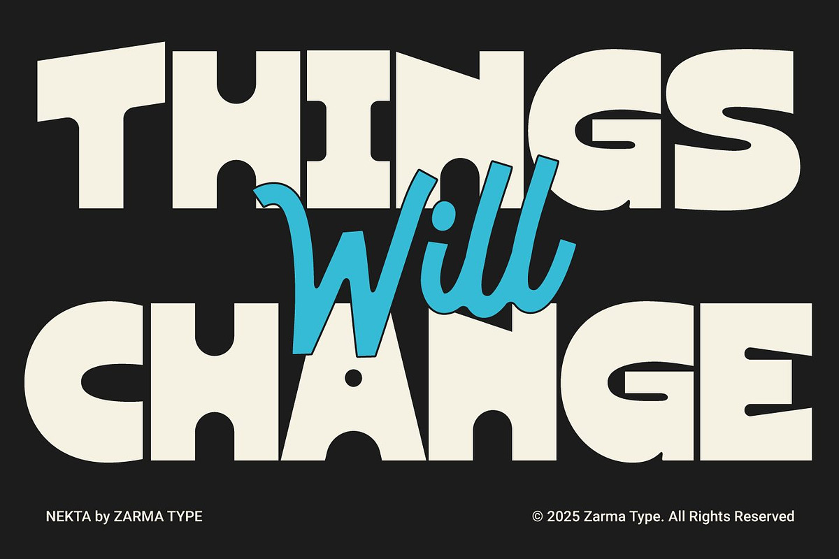 Nekta - Bold Modern Sans Serif Font, a Sans Serif Font by Zarma Type (Photo 10 of 13)