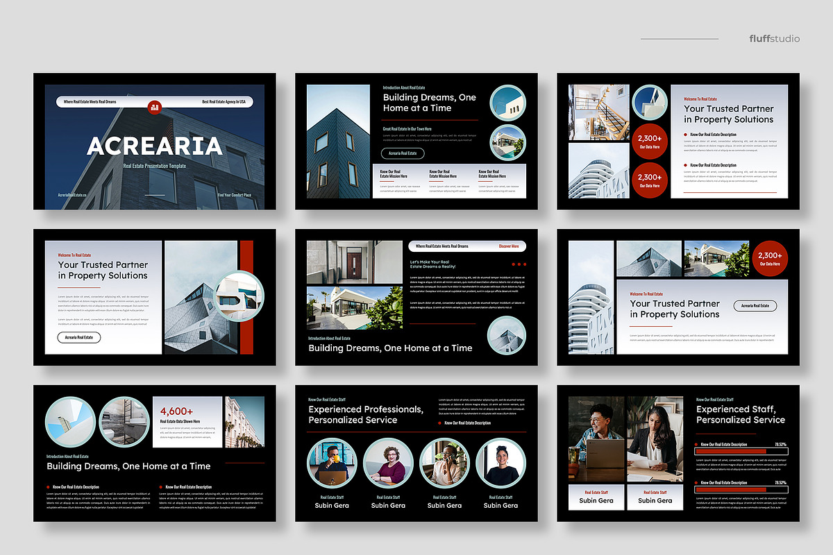 Real Estate Keynote Template preview 2