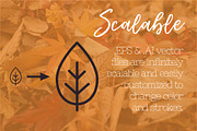 Outdoor Fall Monoline Icons, an Outline Icon by Art of a Champion (Thumbnail 2 of 4)