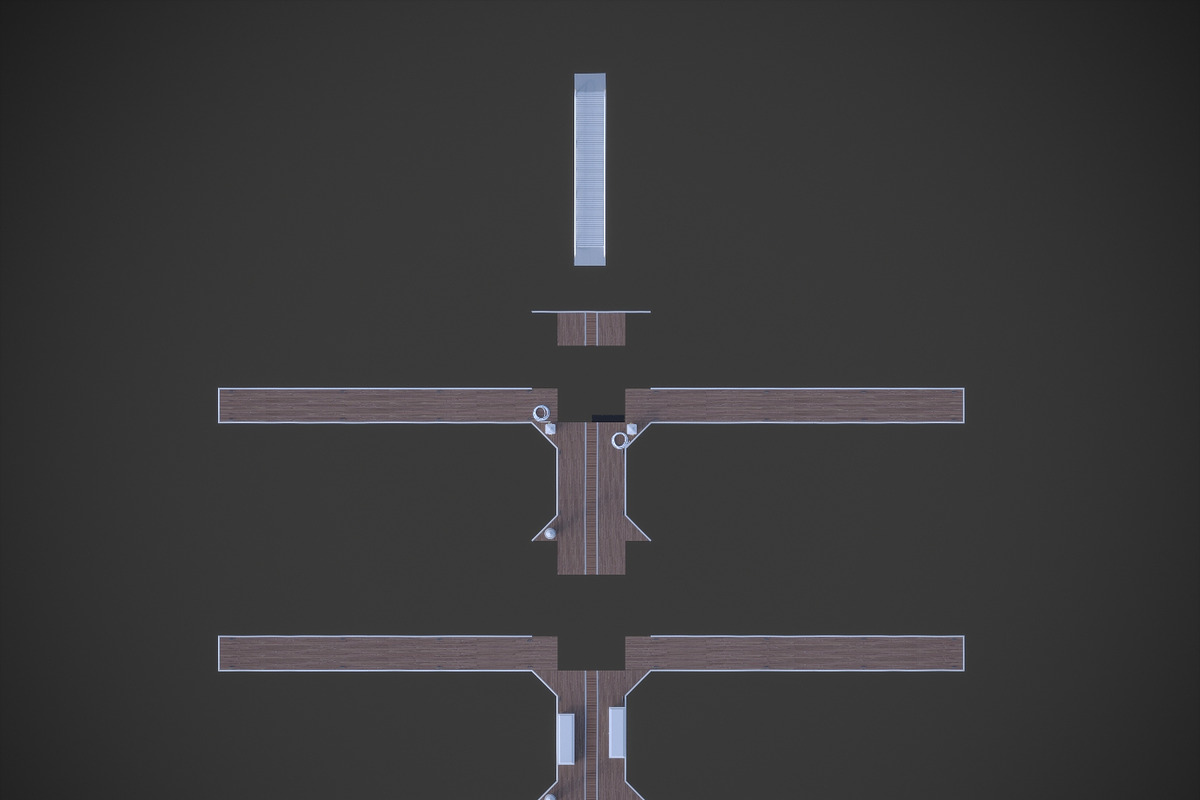 Marina - Boat Slips - Floating Dock, an Object 3D Model by RoHo Productions (Photo 38 of 39)