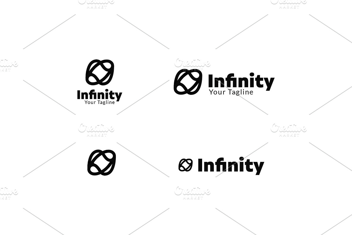 INFINITY LOGO FREE 3 ALT, a Branding & Logo Template by tipudaya (Photo 4 of 7)