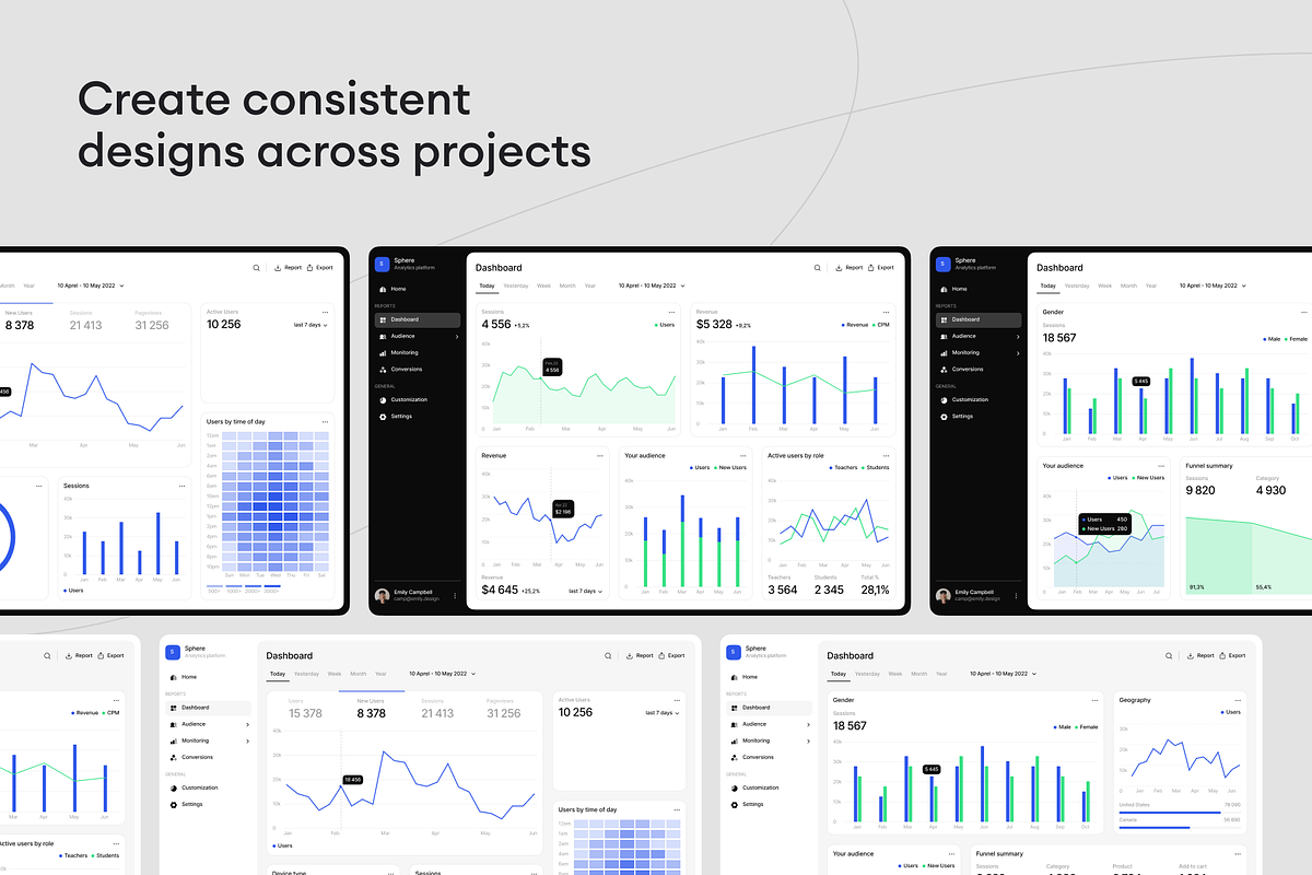 Charts, a Templates & Theme by Craftwork (Photo 7 of 9)