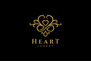 Heart Luxury Logo, a Branding & Logo Template by yopie (Thumbnail 2 of 4)
