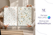 Gift Wrapping Paper Mockup Wallpaper, a Packaging Mockup by Mie Mockup Studio (Thumbnail 4 of 8)