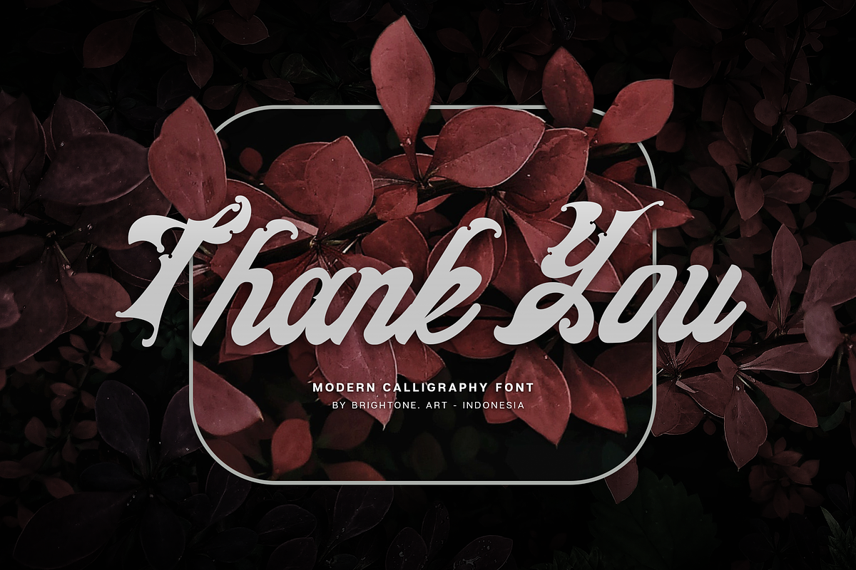Brestyan Hillarend - Decorative Font, a Script Font by Brightone (Photo 8 of 8)
