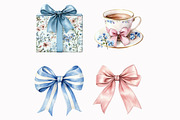 Chinoiserie Preppy Birthday Clipart, an Illustration by Design Market (Thumbnail 6 of 6)