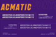 Acmatic, a Sans Serif Font by twinstd (Thumbnail 10 of 10)