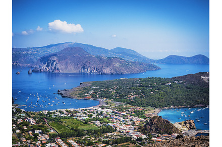 Picturesque islands landscape with, a Nature Photo by ArtOfPhotos photo store