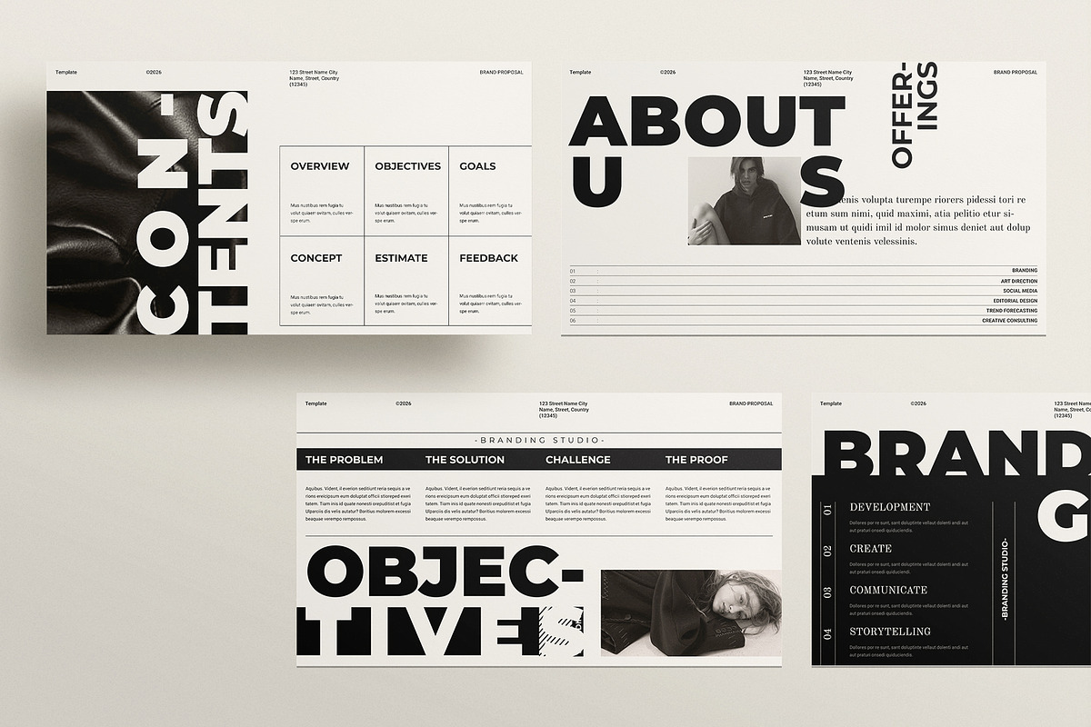 Brand Proposal Presentation Template, a Presentation Template by ArtisanaAura (Photo 5 of 14)